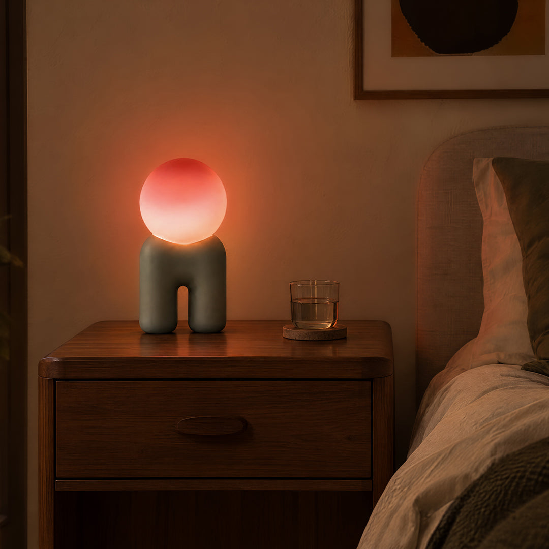 Buddy lights a cozy living room
